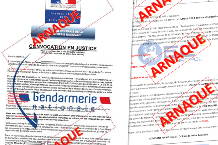 Faux mails de convocation : la Gendarmerie alerte !